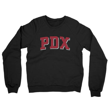 Pdx Varsity Midweight Crewneck Sweatshirt-Allegiant Goods Co. Vintage Sports Apparel