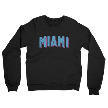 Miami Varsity Midweight Crewneck Sweatshirt-Allegiant Goods Co. Vintage Sports Apparel