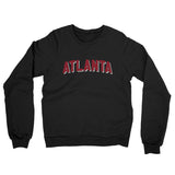 Atlanta Varsity Midweight Crewneck Sweatshirt-Allegiant Goods Co. Vintage Sports Apparel