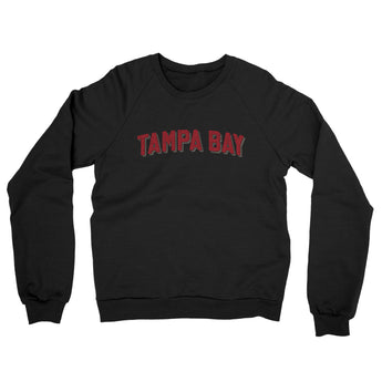 Tampa Bay Varsity Midweight Crewneck Sweatshirt-Allegiant Goods Co. Vintage Sports Apparel