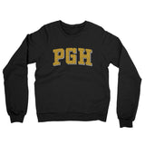 Pgh Varsity Midweight Crewneck Sweatshirt-Allegiant Goods Co. Vintage Sports Apparel