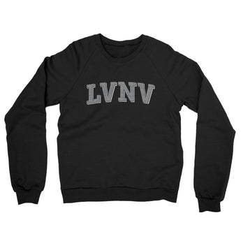 Lvnv Varsity Midweight Crewneck Sweatshirt-Allegiant Goods Co. Vintage Sports Apparel