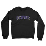 Denver Varsity Midweight Crewneck Sweatshirt-Allegiant Goods Co. Vintage Sports Apparel