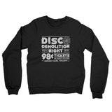 Disco Demolition Night Midweight Crewneck Sweatshirt-Allegiant Goods Co. Vintage Sports Apparel