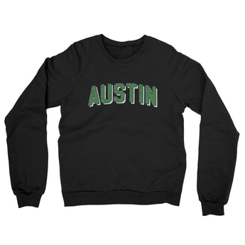 Austin Varsity Midweight Crewneck Sweatshirt-Allegiant Goods Co. Vintage Sports Apparel