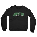 Austin Varsity Midweight Crewneck Sweatshirt-Allegiant Goods Co. Vintage Sports Apparel