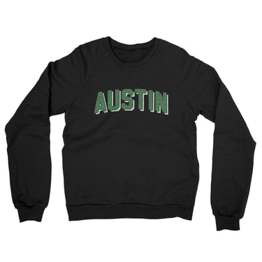 Austin Varsity Midweight Crewneck Sweatshirt-Allegiant Goods Co. Vintage Sports Apparel