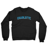Charlotte Varsity Midweight Crewneck Sweatshirt-Allegiant Goods Co. Vintage Sports Apparel