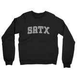Satx Varsity Midweight Crewneck Sweatshirt-Allegiant Goods Co. Vintage Sports Apparel