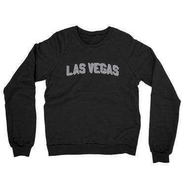 Las Vegas Varsity Midweight Crewneck Sweatshirt-Allegiant Goods Co. Vintage Sports Apparel