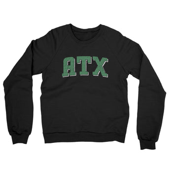 Atx Varsity Midweight Crewneck Sweatshirt-Allegiant Goods Co. Vintage Sports Apparel