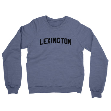 Lexington Varsity Midweight Crewneck Sweatshirt-Allegiant Goods Co. Vintage Sports Apparel