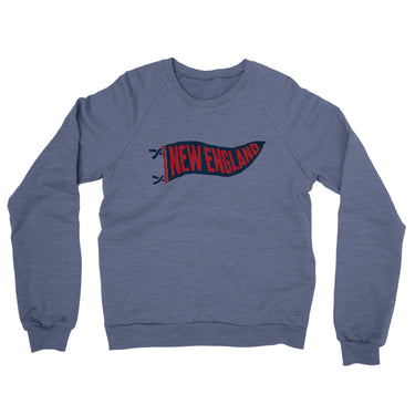 New England Pennant Midweight French Terry Crewneck Sweatshirt-Allegiant Goods Co. Vintage Sports Apparel