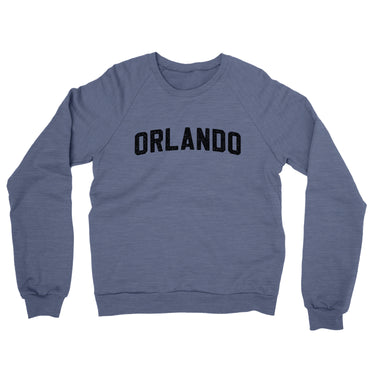 Orlando Varsity Midweight Crewneck Sweatshirt-Allegiant Goods Co. Vintage Sports Apparel