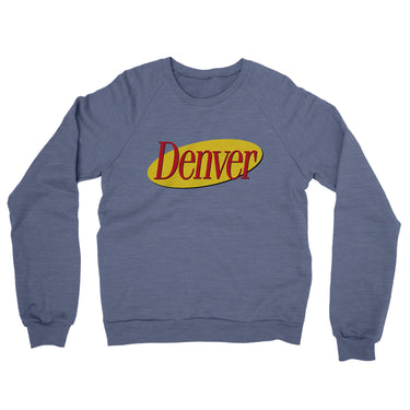 Denver Seinfeld Midweight French Terry Crewneck Sweatshirt-Allegiant Goods Co. Vintage Sports Apparel
