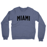 Miami Varsity Midweight Crewneck Sweatshirt-Allegiant Goods Co. Vintage Sports Apparel