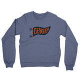 Denver Pennant Midweight French Terry Crewneck Sweatshirt-Allegiant Goods Co. Vintage Sports Apparel