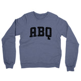ABQ Varsity Midweight Crewneck Sweatshirt-Allegiant Goods Co. Vintage Sports Apparel