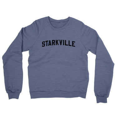 Starkville Varsity Midweight Crewneck Sweatshirt-Allegiant Goods Co. Vintage Sports Apparel