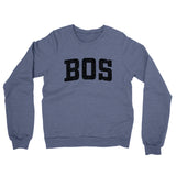 BOS Varsity Midweight Crewneck Sweatshirt-Allegiant Goods Co. Vintage Sports Apparel