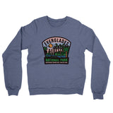Everglades National Park Badge Midweight French Terry Crewneck Sweatshirt-Allegiant Goods Co. Vintage Sports Apparel