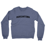 Morgantown Varsity Midweight Crewneck Sweatshirt-Allegiant Goods Co. Vintage Sports Apparel
