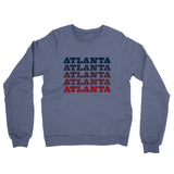 Atlanta Repeat Midweight French Terry Crewneck Sweatshirt-Allegiant Goods Co. Vintage Sports Apparel