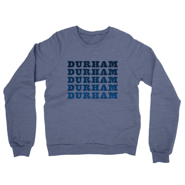 Durham Repeat Midweight French Terry Crewneck Sweatshirt-Allegiant Goods Co. Vintage Sports Apparel