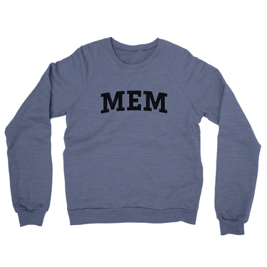 Mem Varsity Midweight French Terry Crewneck Sweatshirt-Allegiant Goods Co. Vintage Sports Apparel