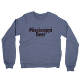 Mississippi Beer Midweight French Terry Crewneck Sweatshirt-Allegiant Goods Co. Vintage Sports Apparel