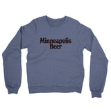 Minneapolis Beer Midweight French Terry Crewneck Sweatshirt-Allegiant Goods Co. Vintage Sports Apparel