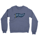 Memphis Pennant Midweight French Terry Crewneck Sweatshirt-Allegiant Goods Co. Vintage Sports Apparel