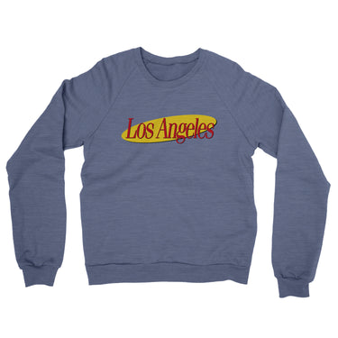Los Angeles Seinfeld Midweight French Terry Crewneck Sweatshirt-Allegiant Goods Co. Vintage Sports Apparel