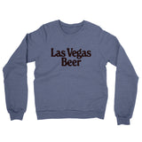 Las Vegas Beer Midweight French Terry Crewneck Sweatshirt-Allegiant Goods Co. Vintage Sports Apparel