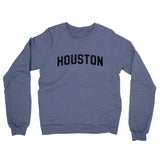 Houston Varsity Midweight Crewneck Sweatshirt-Allegiant Goods Co. Vintage Sports Apparel