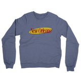 New Orleans Seinfeld Midweight French Terry Crewneck Sweatshirt-Allegiant Goods Co. Vintage Sports Apparel