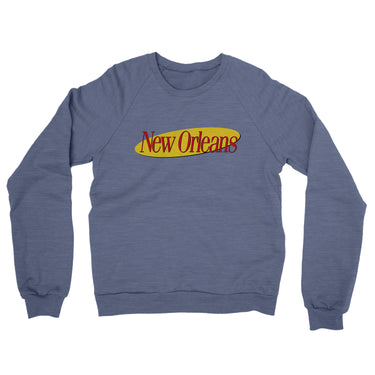 New Orleans Seinfeld Midweight French Terry Crewneck Sweatshirt-Allegiant Goods Co. Vintage Sports Apparel