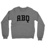 ABQ Varsity Midweight Crewneck Sweatshirt-Allegiant Goods Co. Vintage Sports Apparel