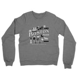 Boston Things Midweight Crewneck Sweatshirt-Allegiant Goods Co. Vintage Sports Apparel