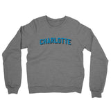 Charlotte Varsity Midweight Crewneck Sweatshirt-Allegiant Goods Co. Vintage Sports Apparel
