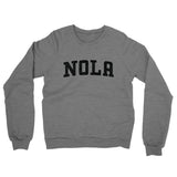 Nola Varsity Midweight Crewneck Sweatshirt-Allegiant Goods Co. Vintage Sports Apparel