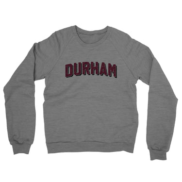 Durham Varsity Midweight Crewneck Sweatshirt-Allegiant Goods Co. Vintage Sports Apparel