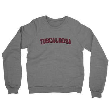 Tuscaloosa Varsity Midweight Crewneck Sweatshirt-Allegiant Goods Co. Vintage Sports Apparel