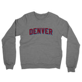 Denver Varsity Midweight Crewneck Sweatshirt-Allegiant Goods Co. Vintage Sports Apparel