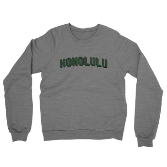 Honolulu Varsity Midweight Crewneck Sweatshirt-Allegiant Goods Co. Vintage Sports Apparel