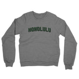 Honolulu Varsity Midweight Crewneck Sweatshirt-Allegiant Goods Co. Vintage Sports Apparel