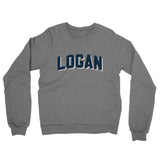 Logan Varsity Midweight Crewneck Sweatshirt-Allegiant Goods Co. Vintage Sports Apparel