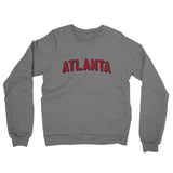 Atlanta Varsity Midweight Crewneck Sweatshirt-Allegiant Goods Co. Vintage Sports Apparel
