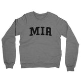 Mia Varsity Midweight Crewneck Sweatshirt-Grey Heather-Allegiant Goods Co. Vintage Sports Apparel
