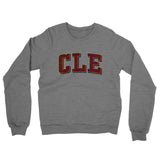 Cle Varsity Midweight Crewneck Sweatshirt-Allegiant Goods Co. Vintage Sports Apparel